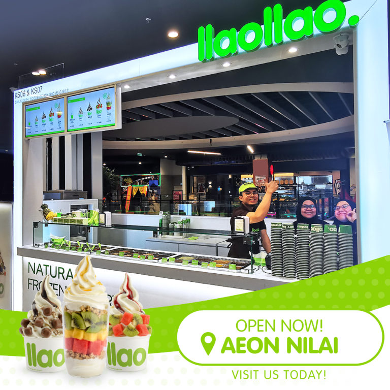 llaollao AEON Nilai Opening